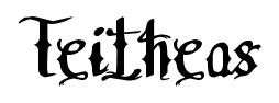 Teitheas font