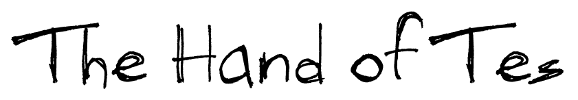 The Hand of Tes font
