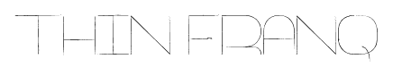 Thin Franq font
