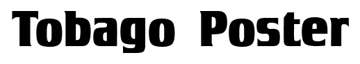 Tobago Poster font