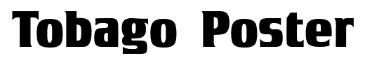 Tobago Poster font