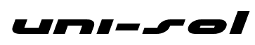 Uni-Sol font