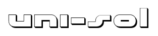 Uni-Sol font