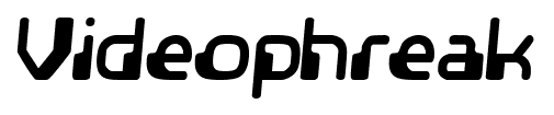 Videophreak font