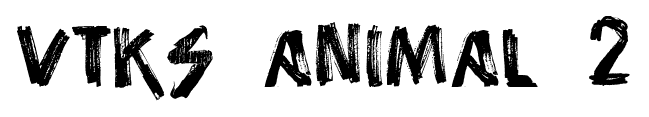Vtks Animal 2 font