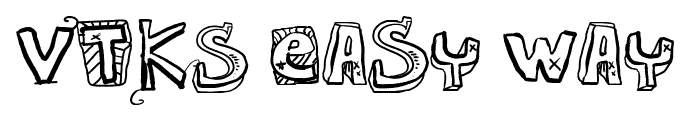 VTKS Easy Way font