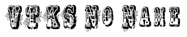 VTKS No Name font