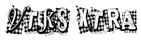 VTKS Xtra font