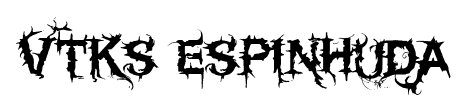 Vtks Espinhuda font