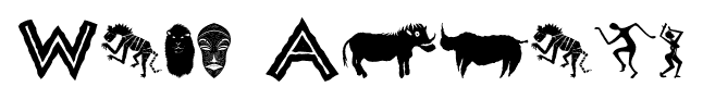Wild Africa font