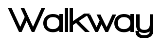 Walkway font
