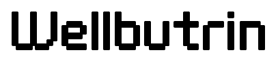 Wellbutrin font