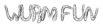 Wurm Fun font