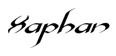 Xaphan font