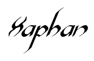 Xaphan font