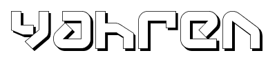 Yahren font