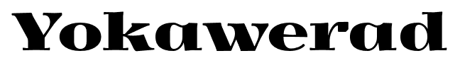 Yokawerad font