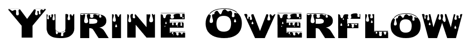Yurine Overflow font