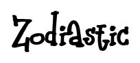 Zodiastic font
