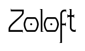 Zoloft font