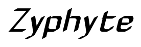 Zyphyte font