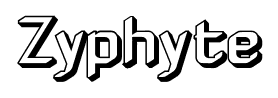 Zyphyte font