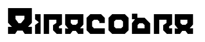 Airacobra font