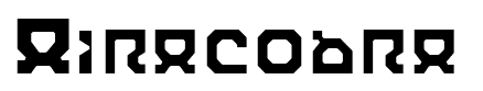 Airacobra font