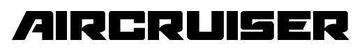 Aircruiser font