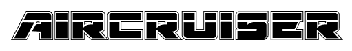 Aircruiser font