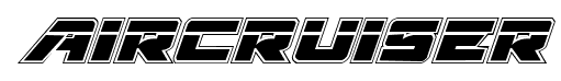 Aircruiser font