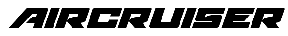 Aircruiser font