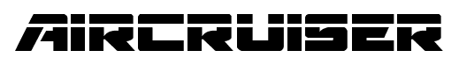 Aircruiser font