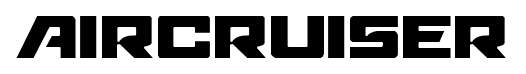 Aircruiser font