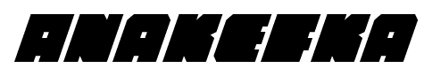 Anakefka font