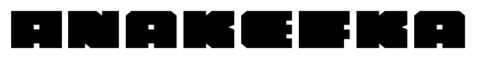 Anakefka font