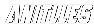 Anitlles font