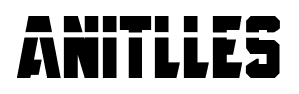 Anitlles font
