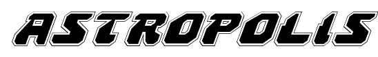 Astropolis font