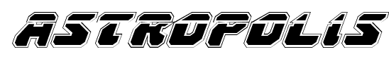 Astropolis font