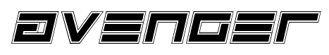 Avenger font