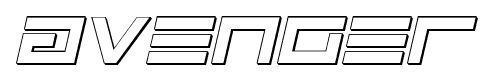 Avenger font