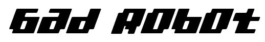 Bad Robot font