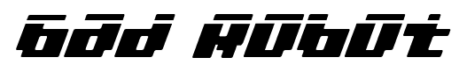 Bad Robot font