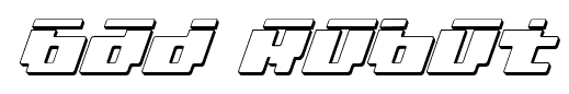 Bad Robot font
