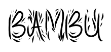 Bambu font