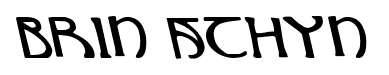 Brin Athyn font
