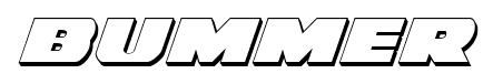 Bummer font