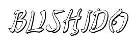 Bushido font