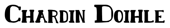 Chardin Doihle font